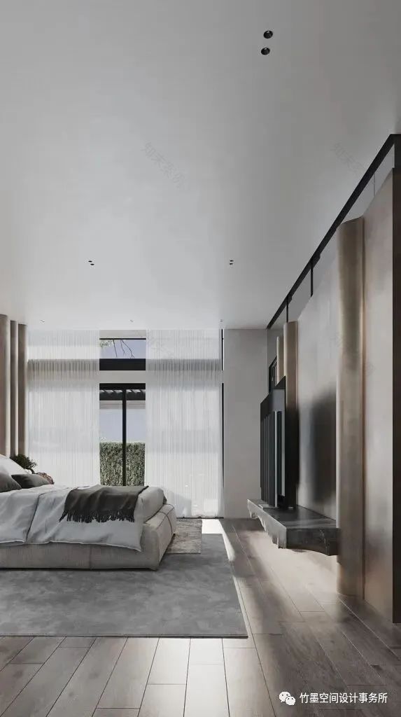 灰色艺术,简约奢华的完美融合丨竹墨空间设计事务所-46