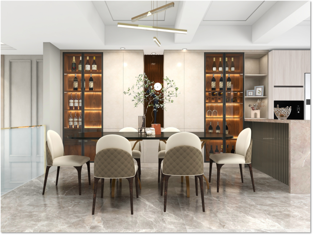 现代美式别墅设计丨洛克尚品-20