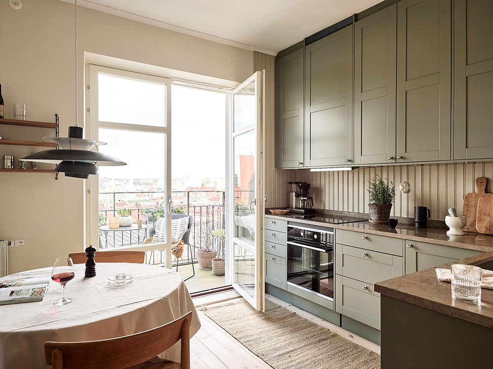 温馨舒适的斯堪的纳维亚风格公寓-12