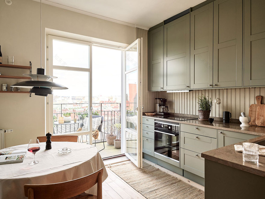 温馨舒适的斯堪的纳维亚风格公寓-12