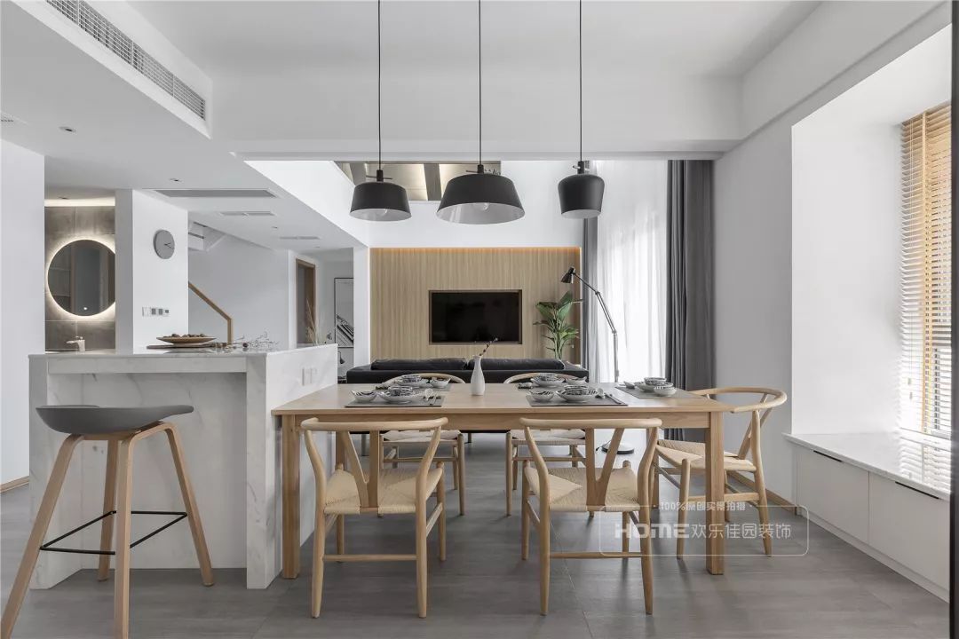 成都 215㎡异形复式空间大改造 | “田”与“原”的完美融合-44