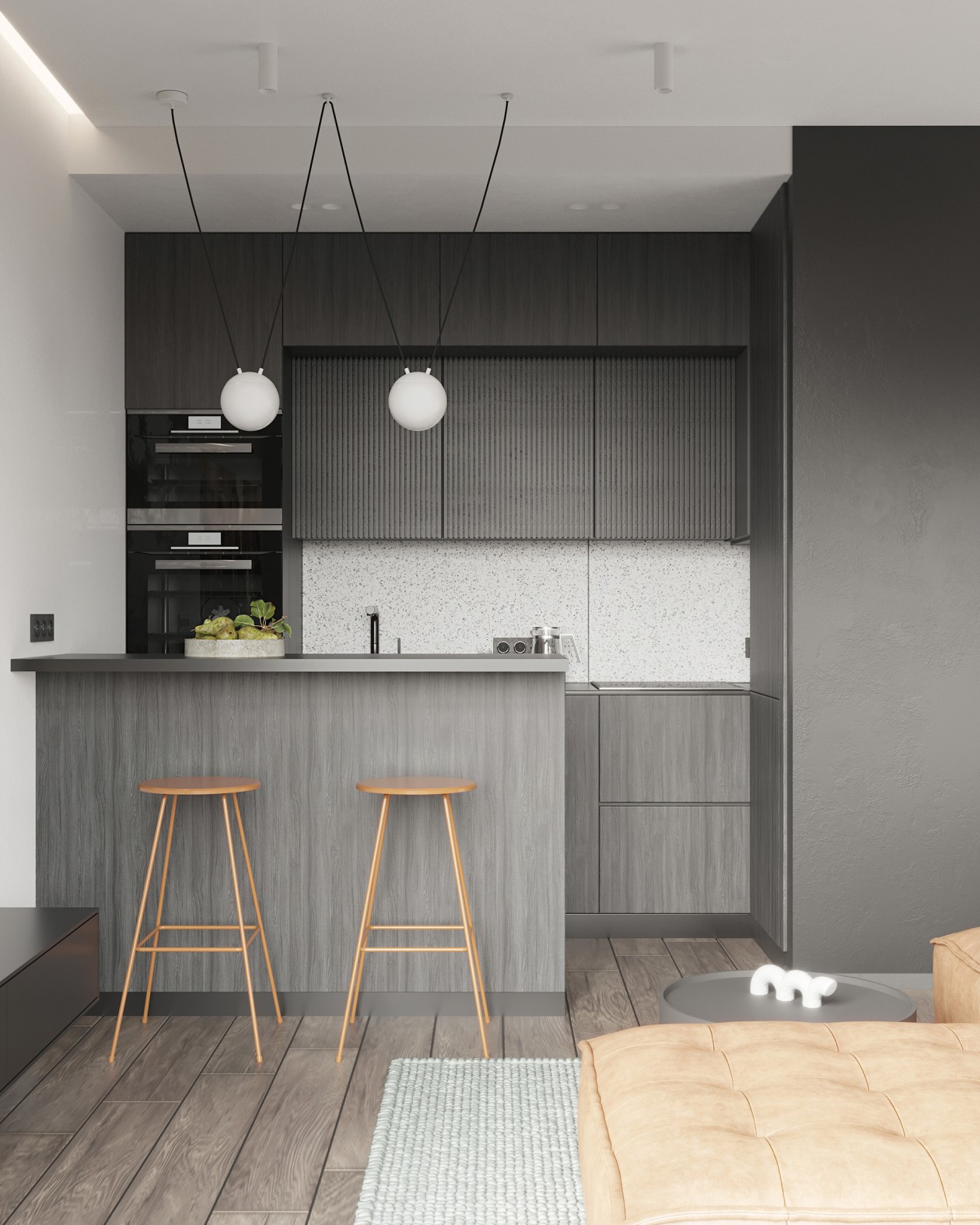 78.9㎡简约风公寓设计 太有感觉了吧！-5