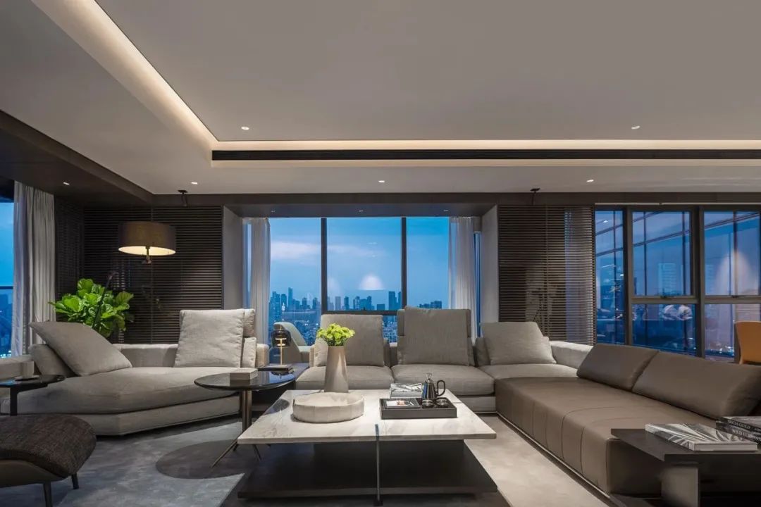 简约之魅·现代高级灰白空间设计-2