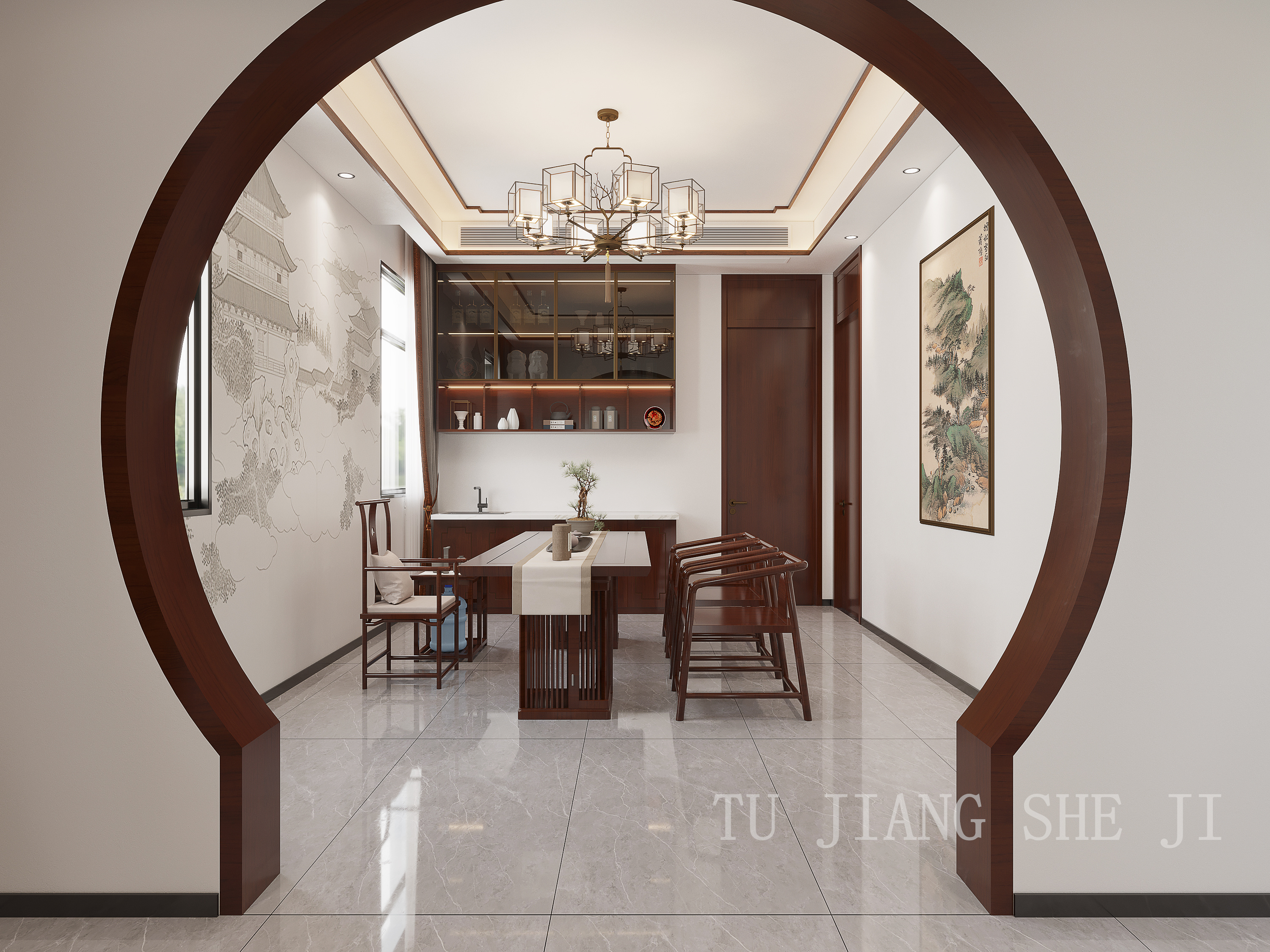 既有中式的沉稳色，也有千年传承的活力感-3