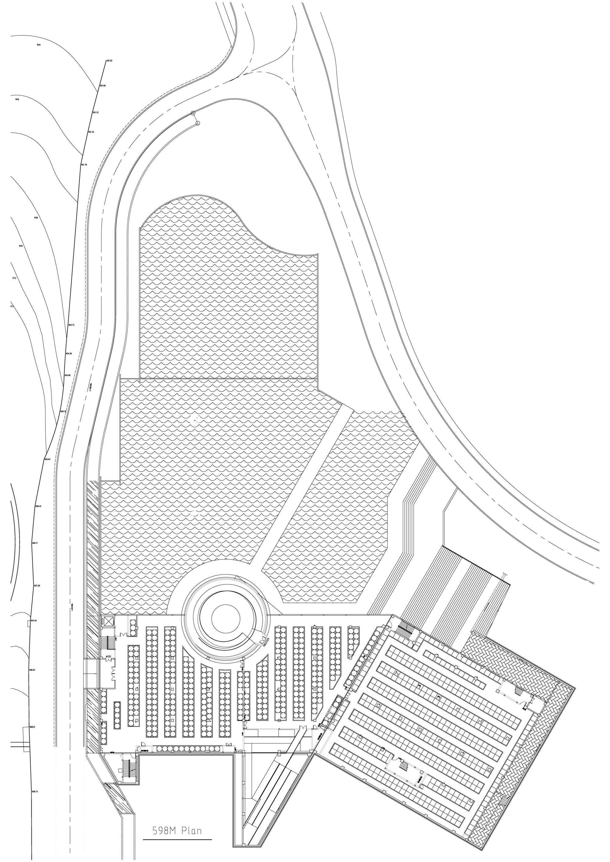 二郎郎酒庄园酒库-43