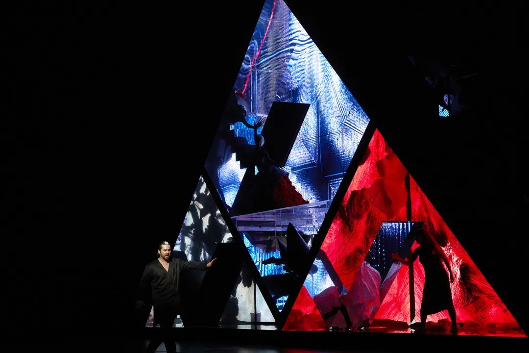 《图兰朵》歌剧舞台设计丨瑞士日内瓦丨teamLab-43