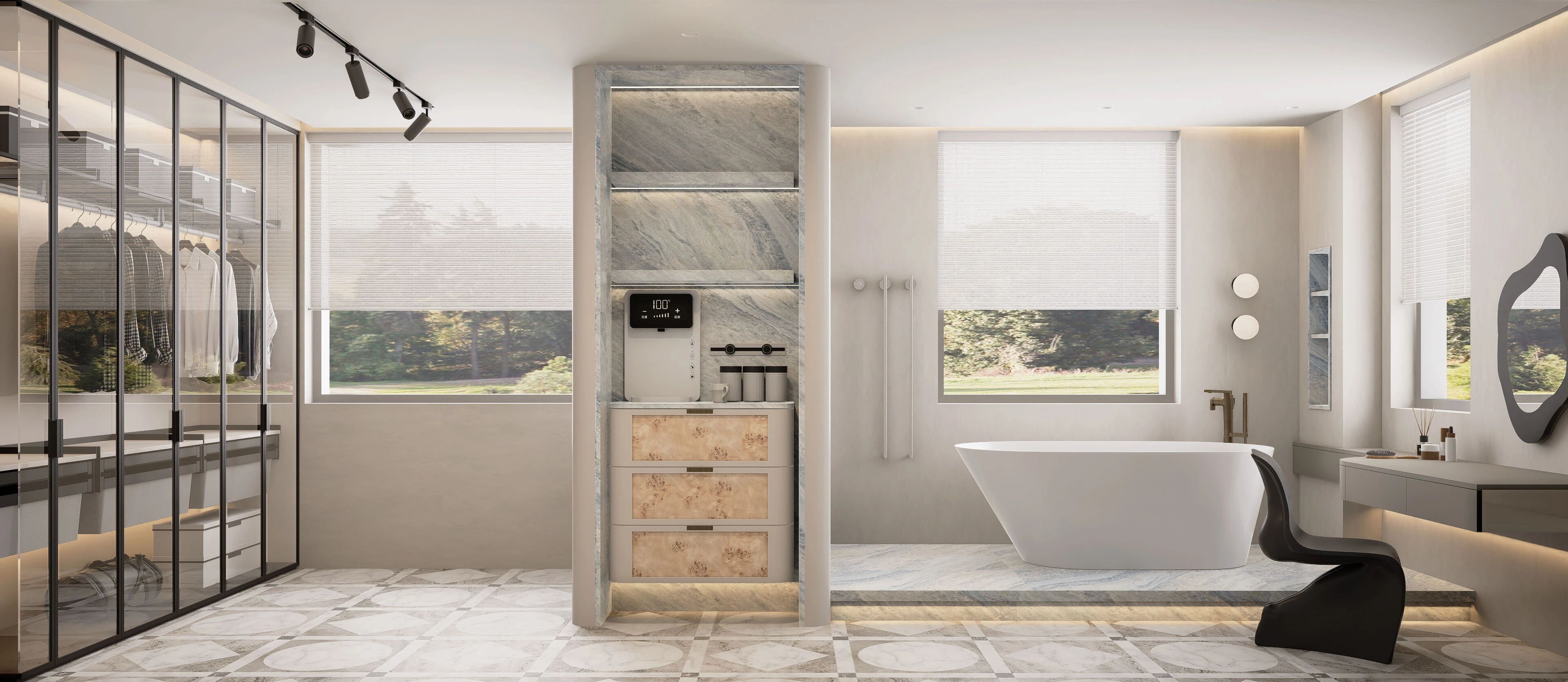 赛维雅／600㎡ 疗愈性别墅设计《漫步云上》丨中国上海丨赛维雅空间设计-36