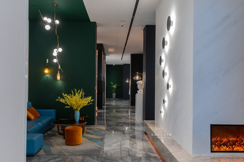 无锡 600㎡展厅极简轻奢风设计丨中国无锡-16