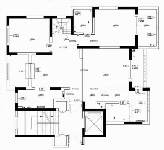 龙湖香醍国际顶楼复式设计丨青马别墅空间设计-23