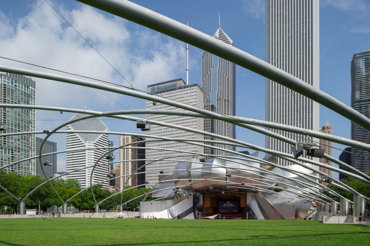 芝加哥千禧公园 Jay Pritzker Pavilion 音乐厅-3