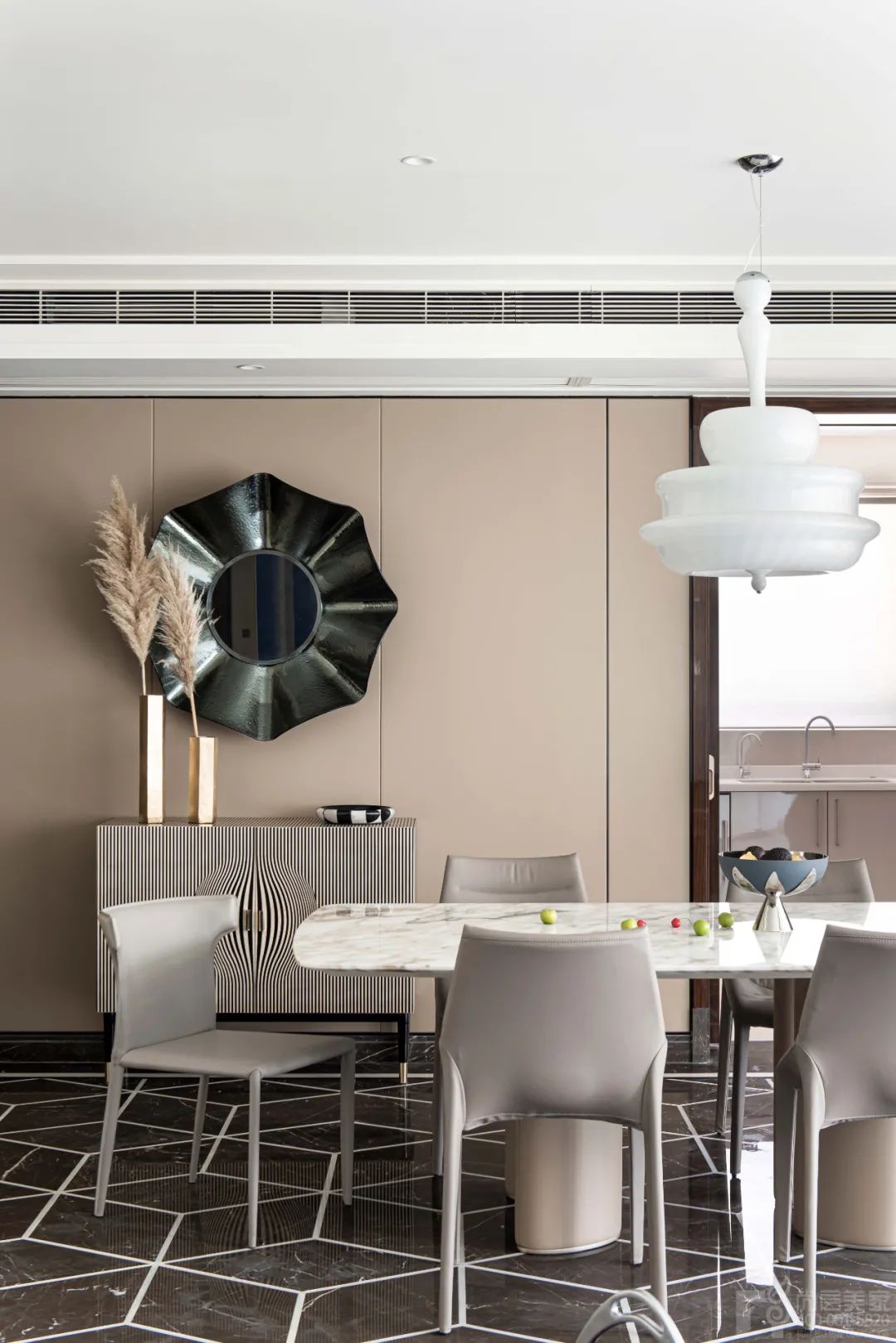 杭州信达壹品极简雅致别墅设计丨中国杭州丨尚层别墅装饰-27