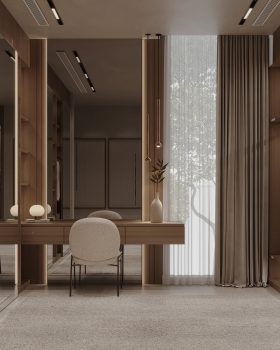 别墅室内装饰；别墅内部空间（结合常见语境，这里VILLA INTERIOR更可能指别墅的室内情况，比如室内装修、室内设计等方面，别墅室内装饰较符合常见表意，但别墅内部空间也可表达一定含义，若有具体场景信息可进一步精准翻译） 丨沙特阿拉伯吉赞丨PROP & AERMES ARCHITECTS