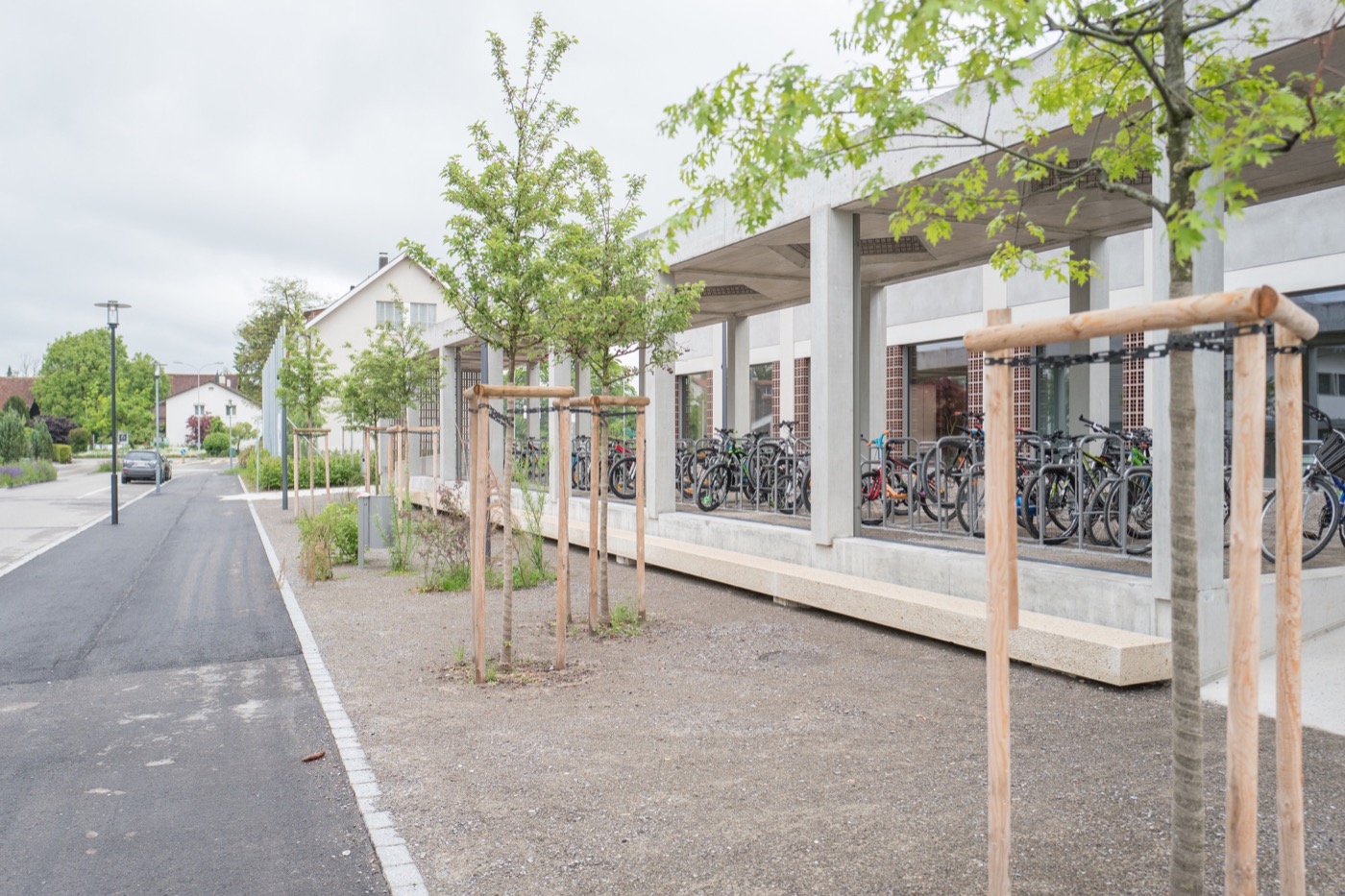 瑞士 Krämeracker 小学户外空间设计丨Boltshauser Architekten AG-8