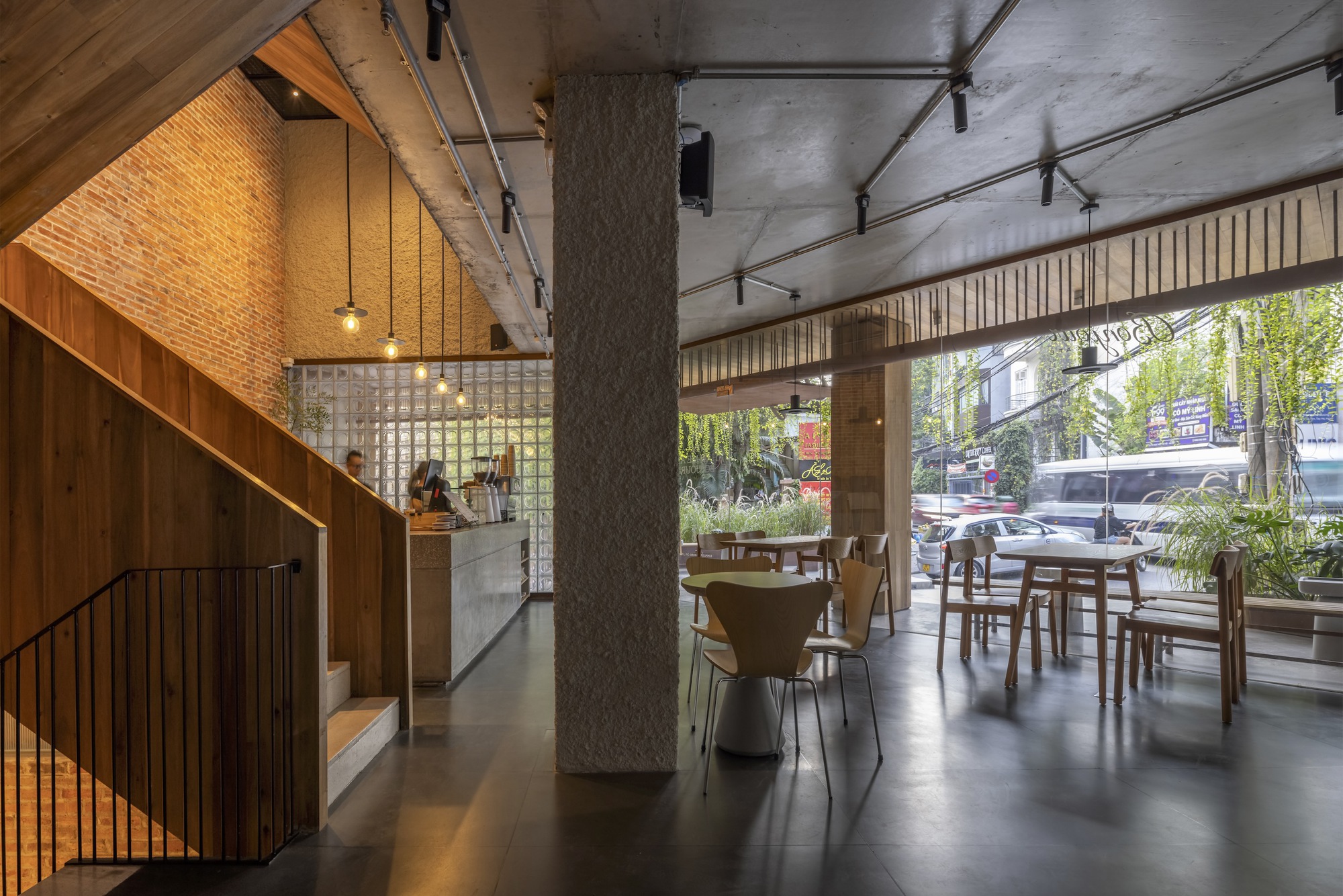 TNV 咖啡与综合大楼丨越南河内丨Comma Studio-33