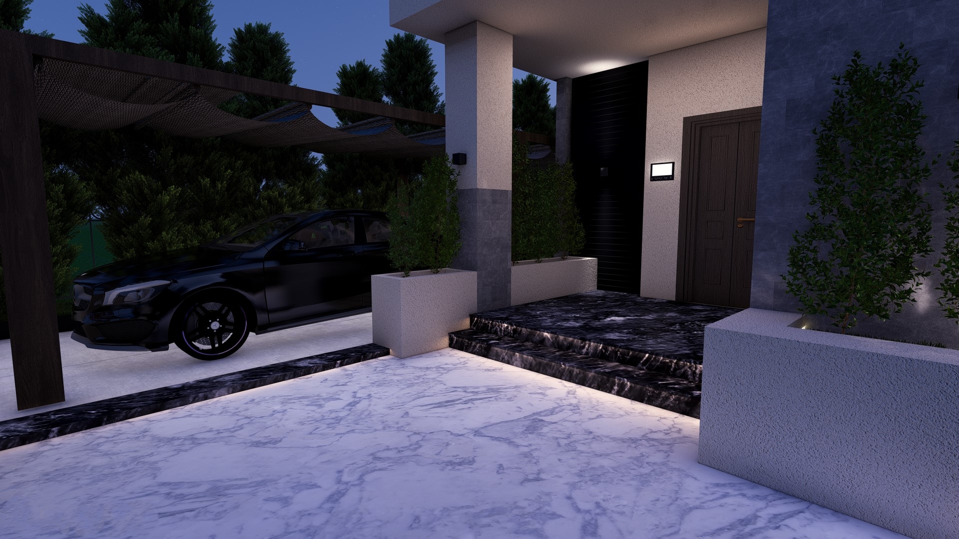 Private Villa in Karma Compound/Sheikh Zayed - Exterior-10