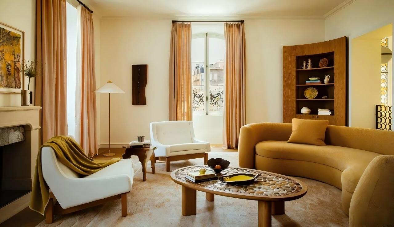 南法比亚里茨200平米海边公寓改造丨法国丨室内建筑师卡米耶·拉维涅（Camille Lavigne）-9