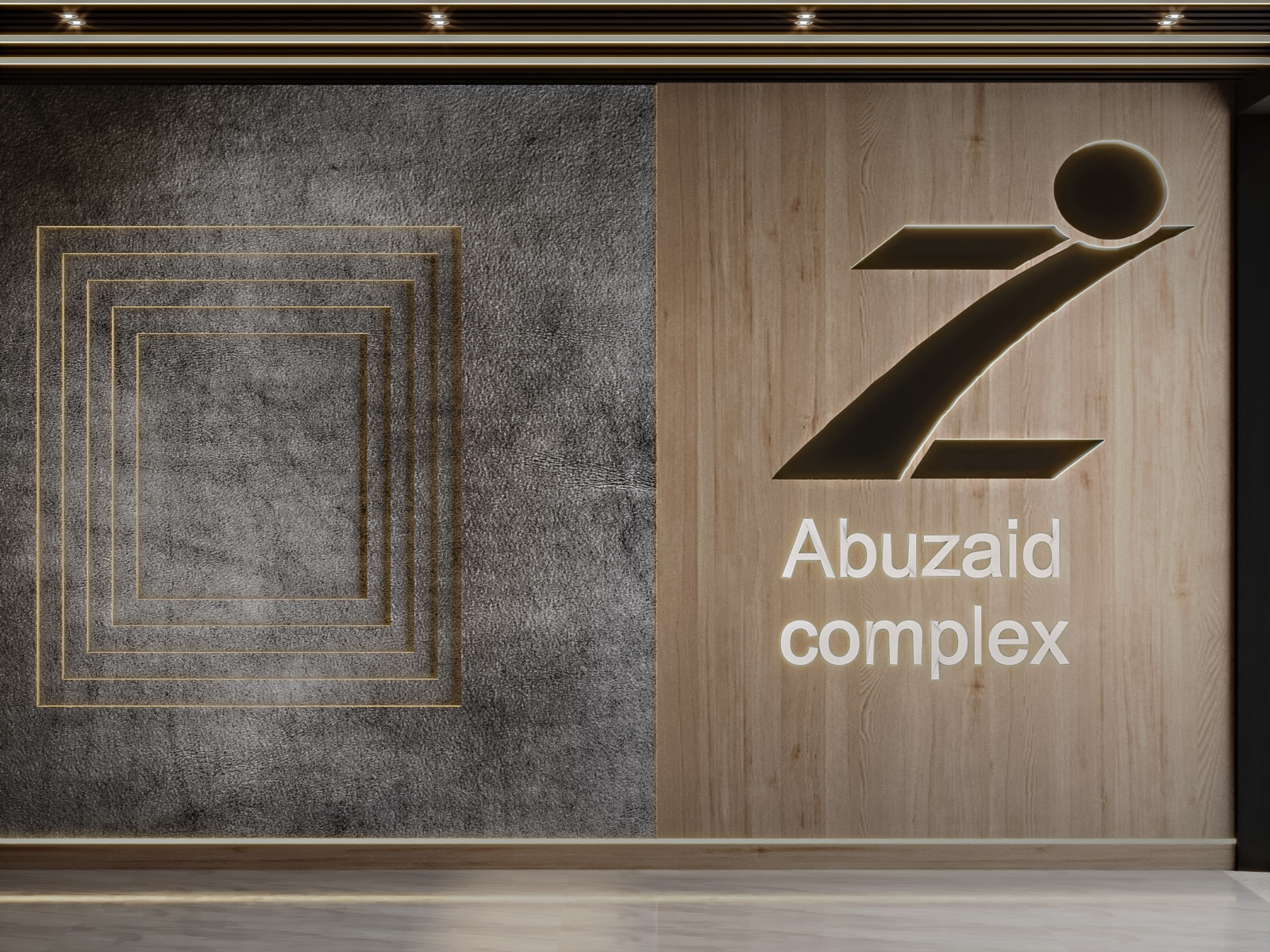 Interior design of a complex entrance-8