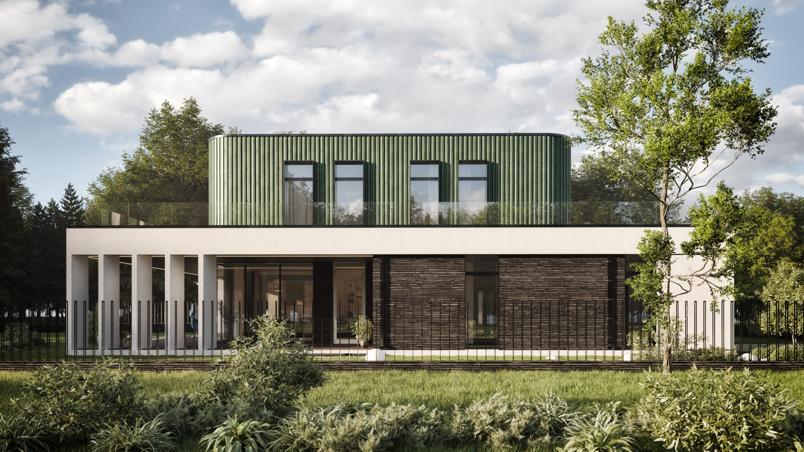 Дом «Современная элегантность» 279м² — портфолио бюро ARXY-9