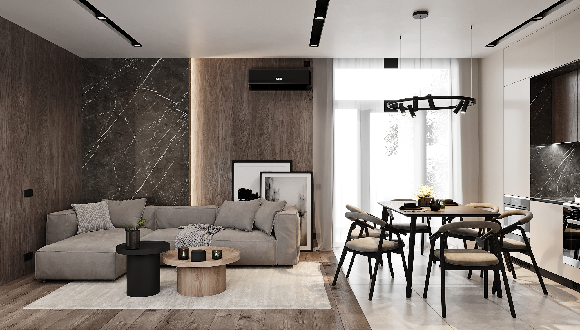 卢茨克的开放式公寓丨乌克兰丨PikulDesign-11