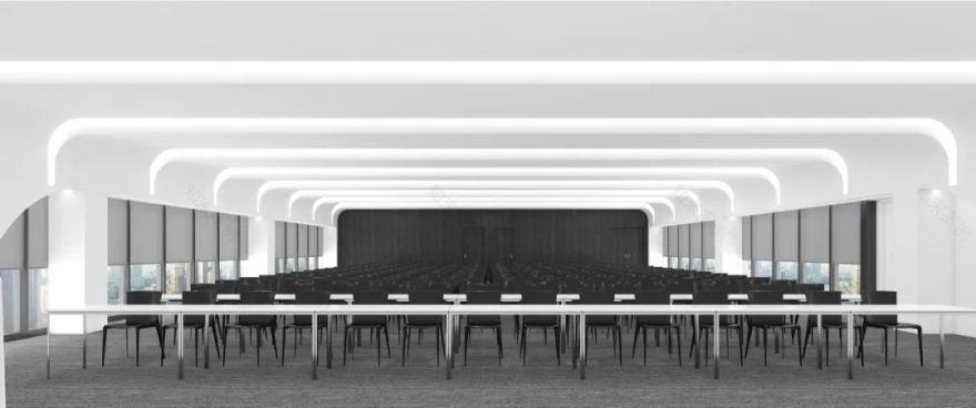 天元世纪设计案例||中石伟业办公园区装修设计-40