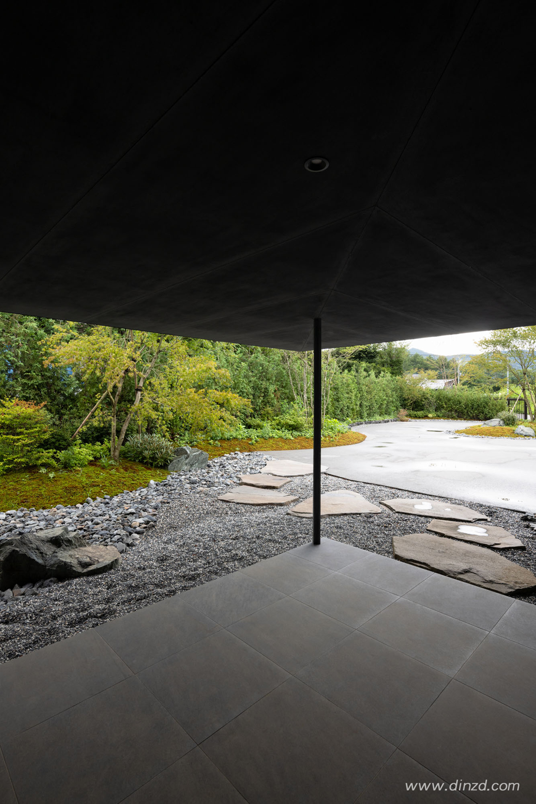 度假别墅丨日本山梨丨隈研吾建筑都市设计事务所-14