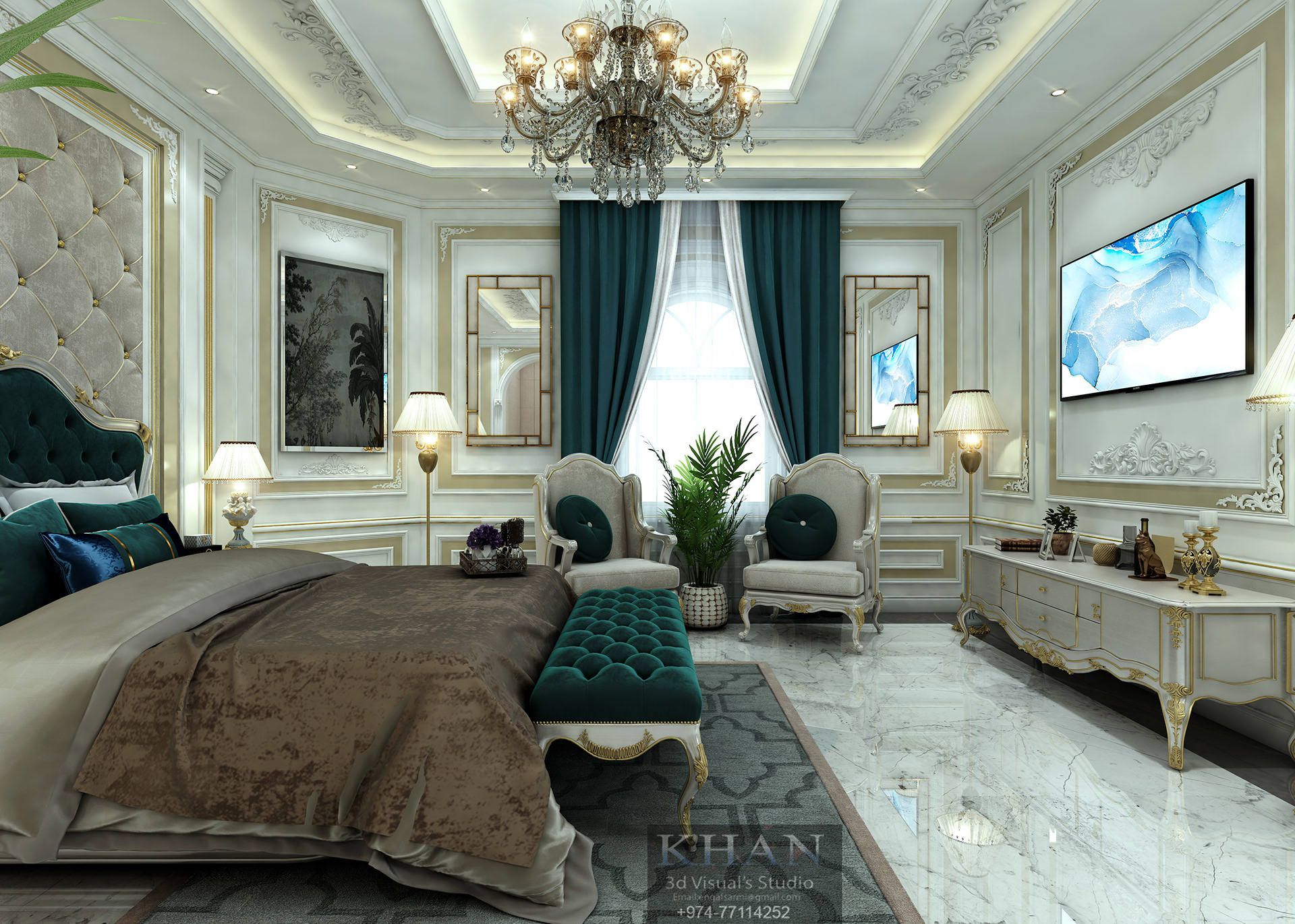 别墅内部丨卡塔尔多哈丨AFSAR KHAN-9