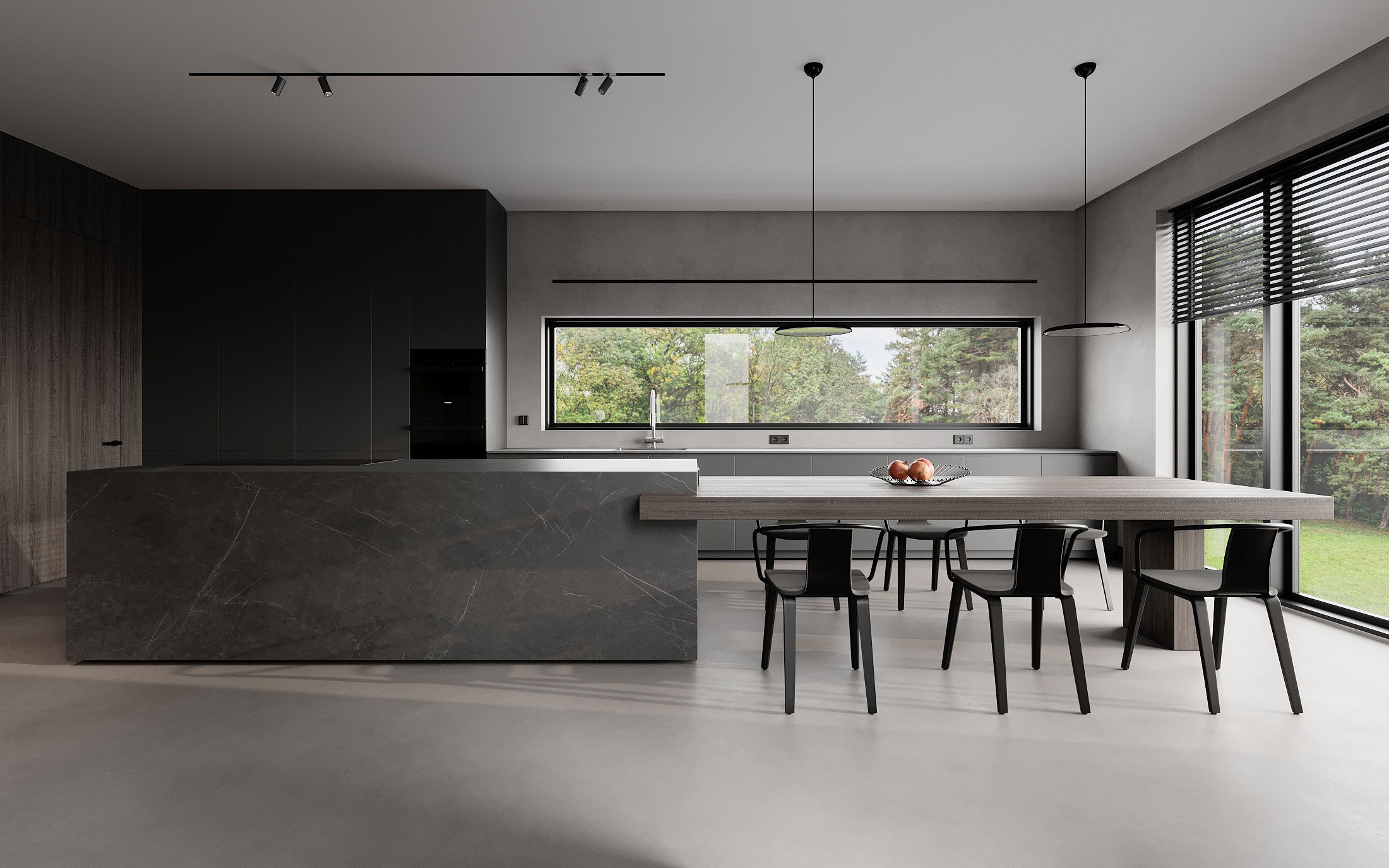 高级灰调 别墅简约空间设计！-0