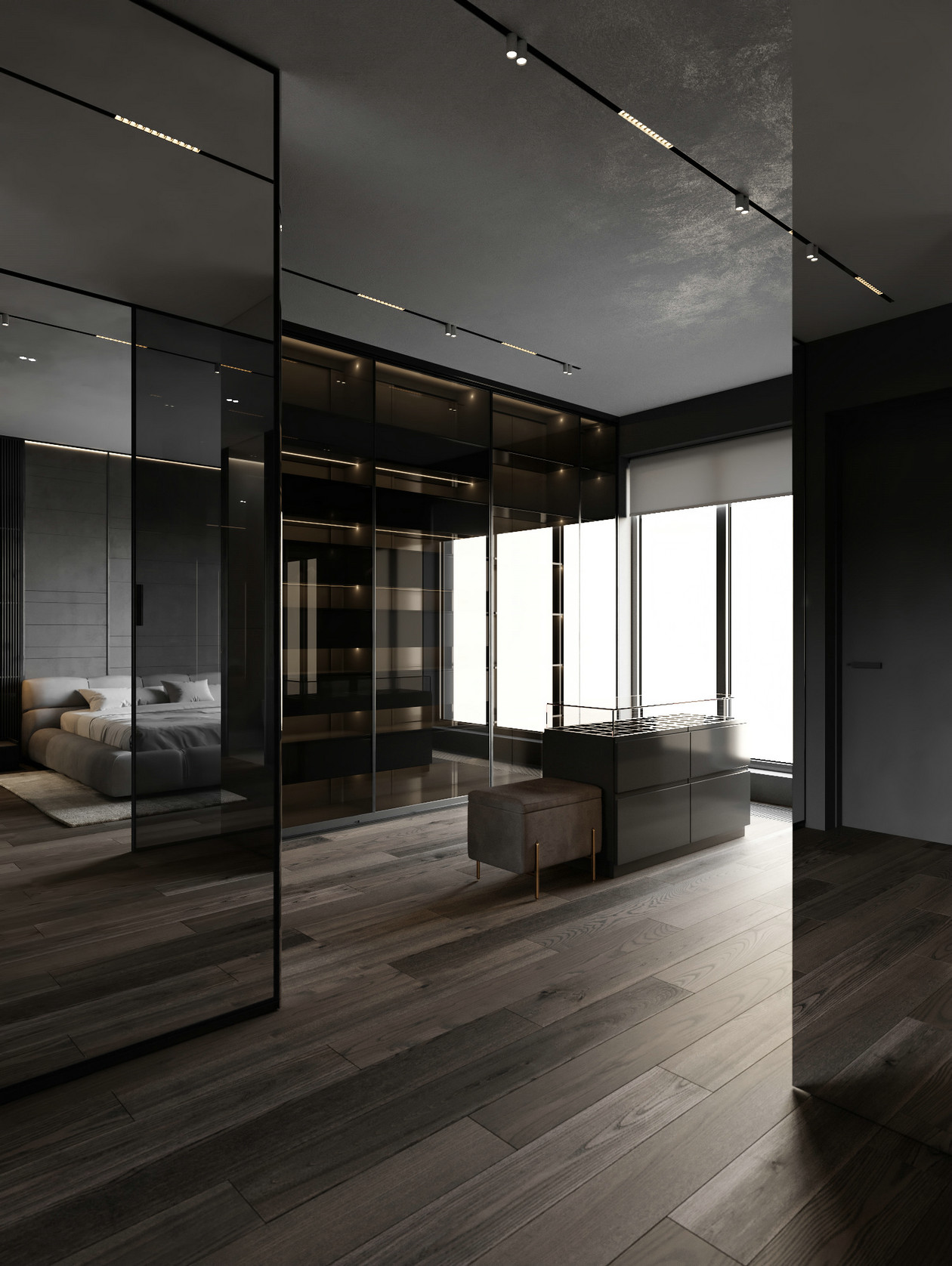 高质感灰色公寓-7