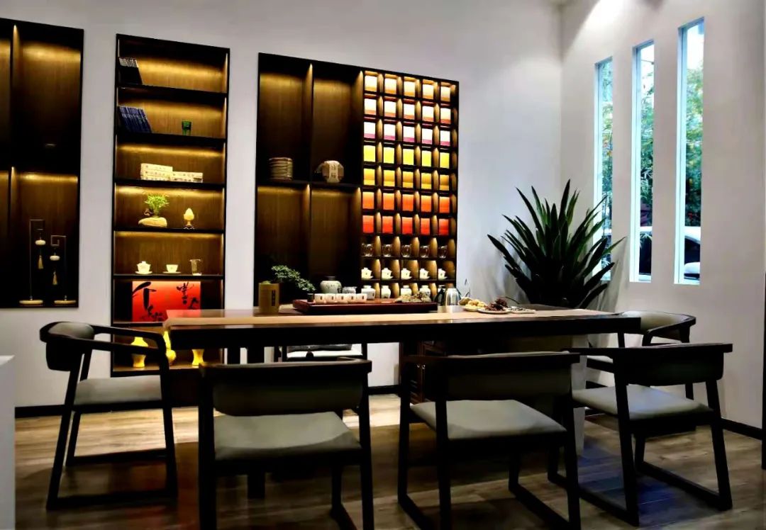 昆明北市区千谷茶叶,现代古典简约风营造的静谧茶空间-102