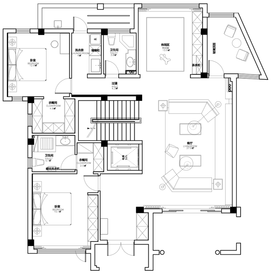 现代轻奢绿城玉兰花园丨中国武汉丨熊胜-10