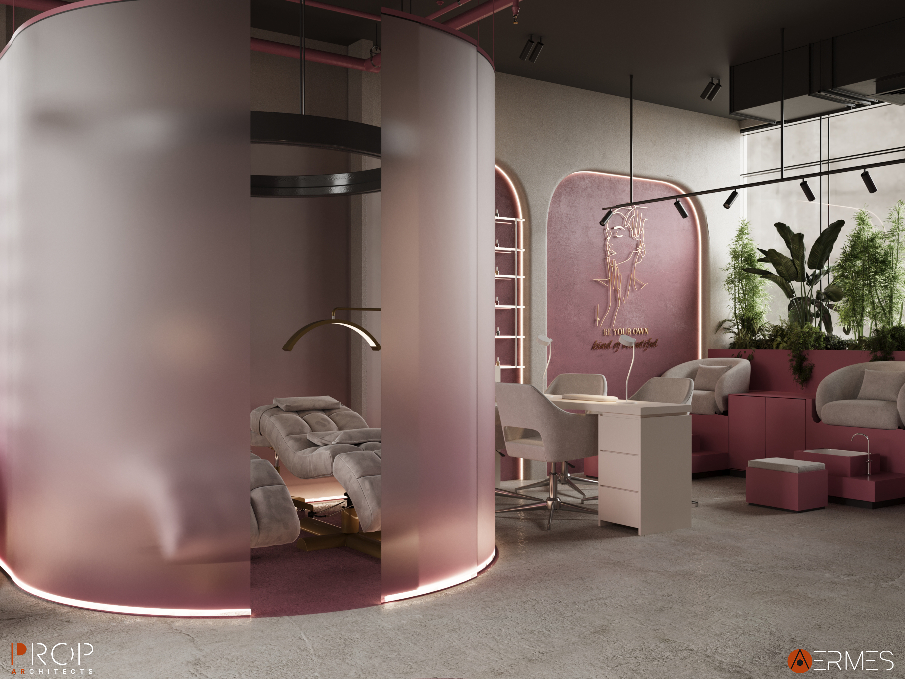 美容院丨沙特阿拉伯丨PROP & AERMES ARCHITECTS-18