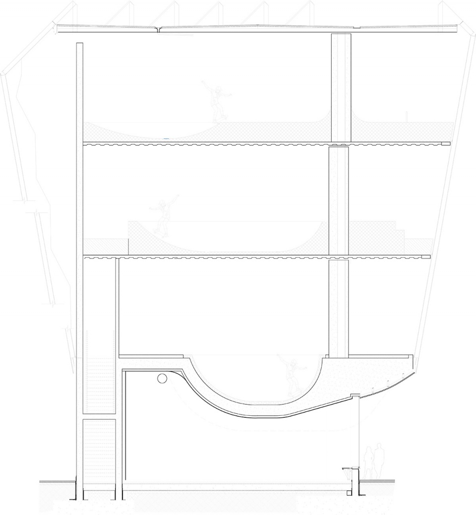 英国福克斯通滑板公园“F51”丨Hollaway Studio-65