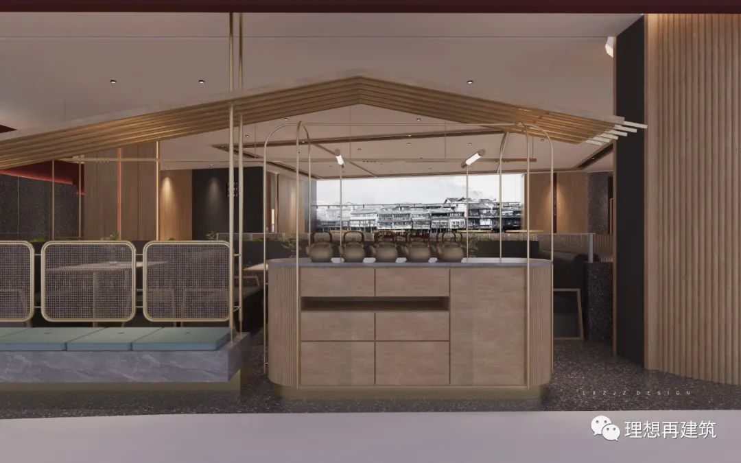 湘鼎盛臻品湘菜餐厅丨中国合肥丨筑再建筑(合肥)设计-10