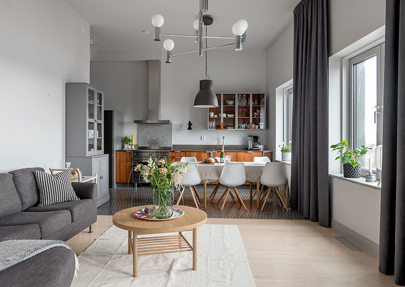 斯德哥尔摩新住宅楼里的阅读室公寓-13