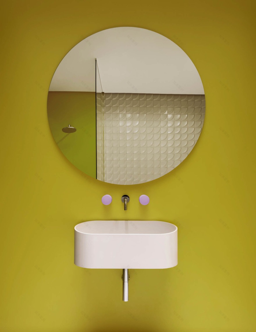 Wood Melbourne | 色彩斑斓的现代卫浴设计-2