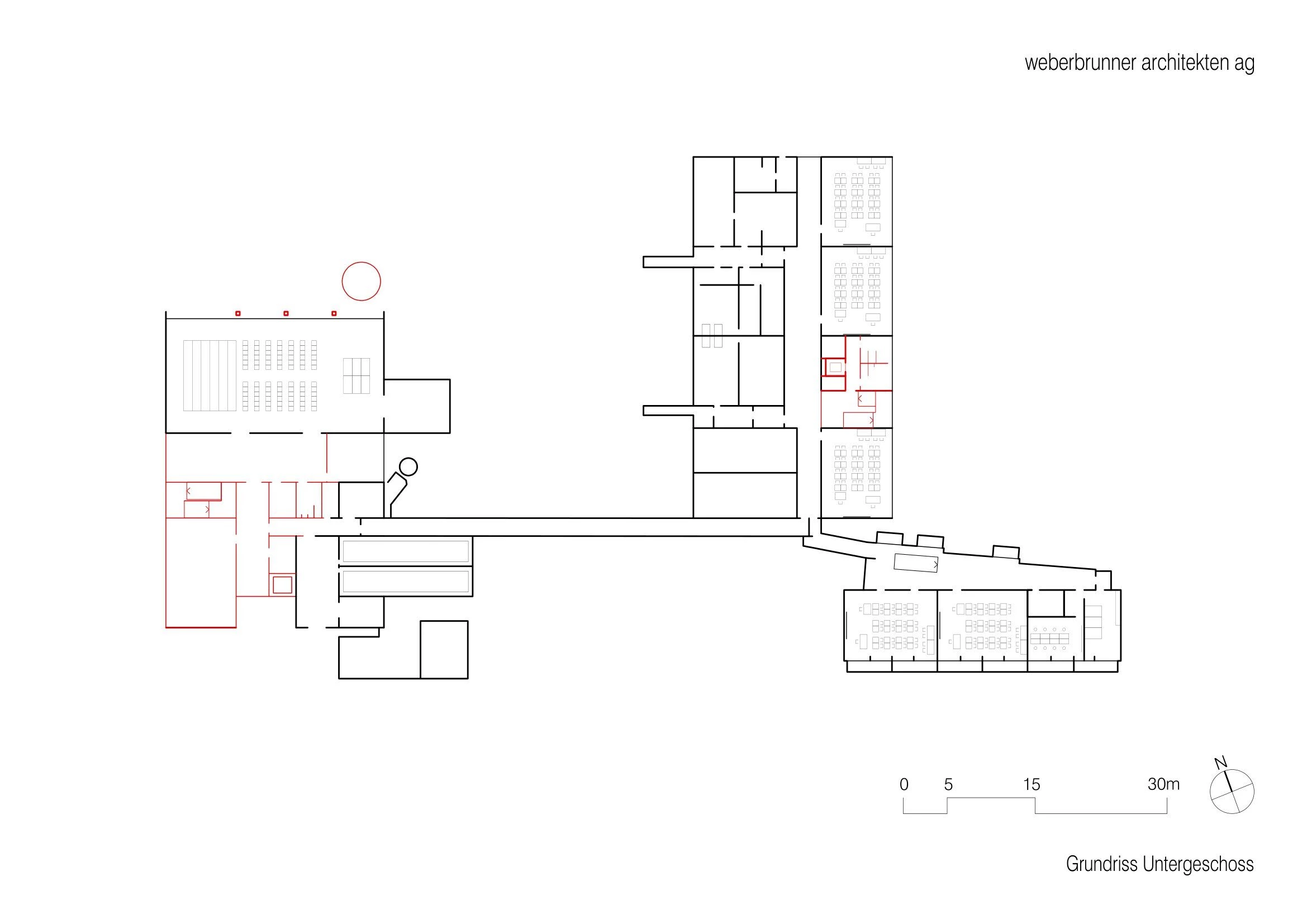 Hellwies 学校改造与扩建丨瑞士丨weberbrunner architekten-44