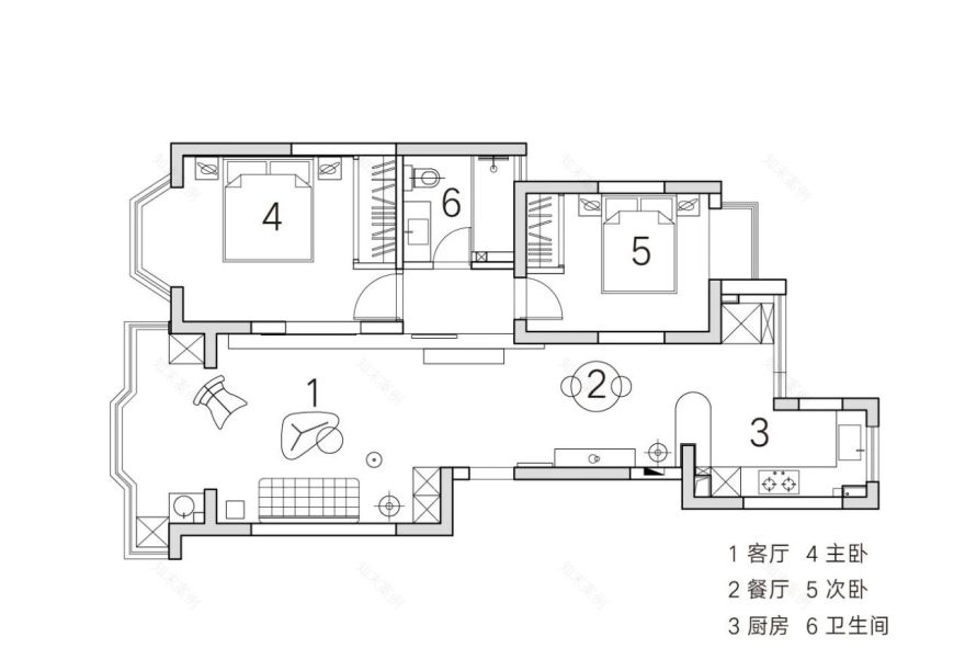 上海80㎡中古私宅丨中国上海丨上海映象设计-39