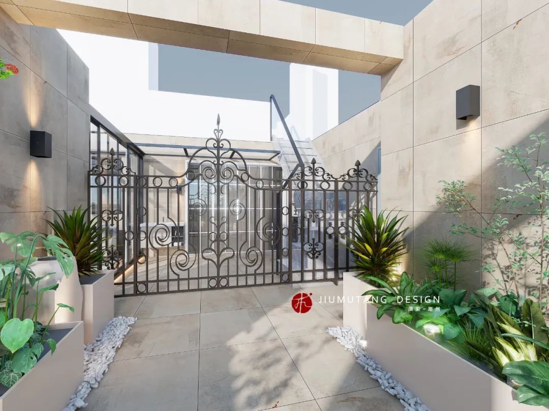 宏天广场复式法式轻奢设计丨中国潮州丨潮州市九木堂装饰设计有限公司-33