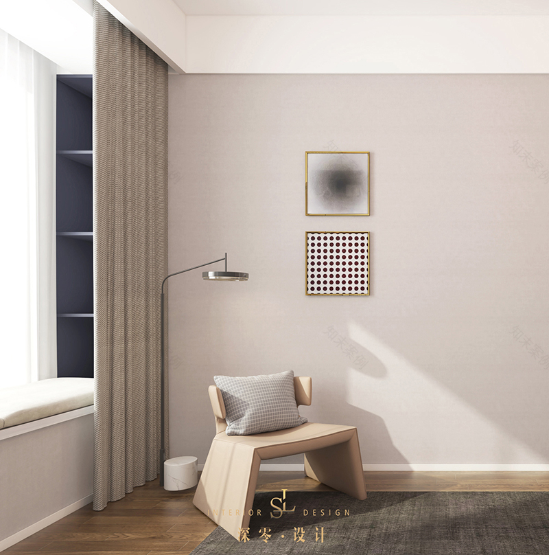 合肥深零设计新作 | 绝佳配色+隐形设计,打造张弛有度的时尚暖居!-70