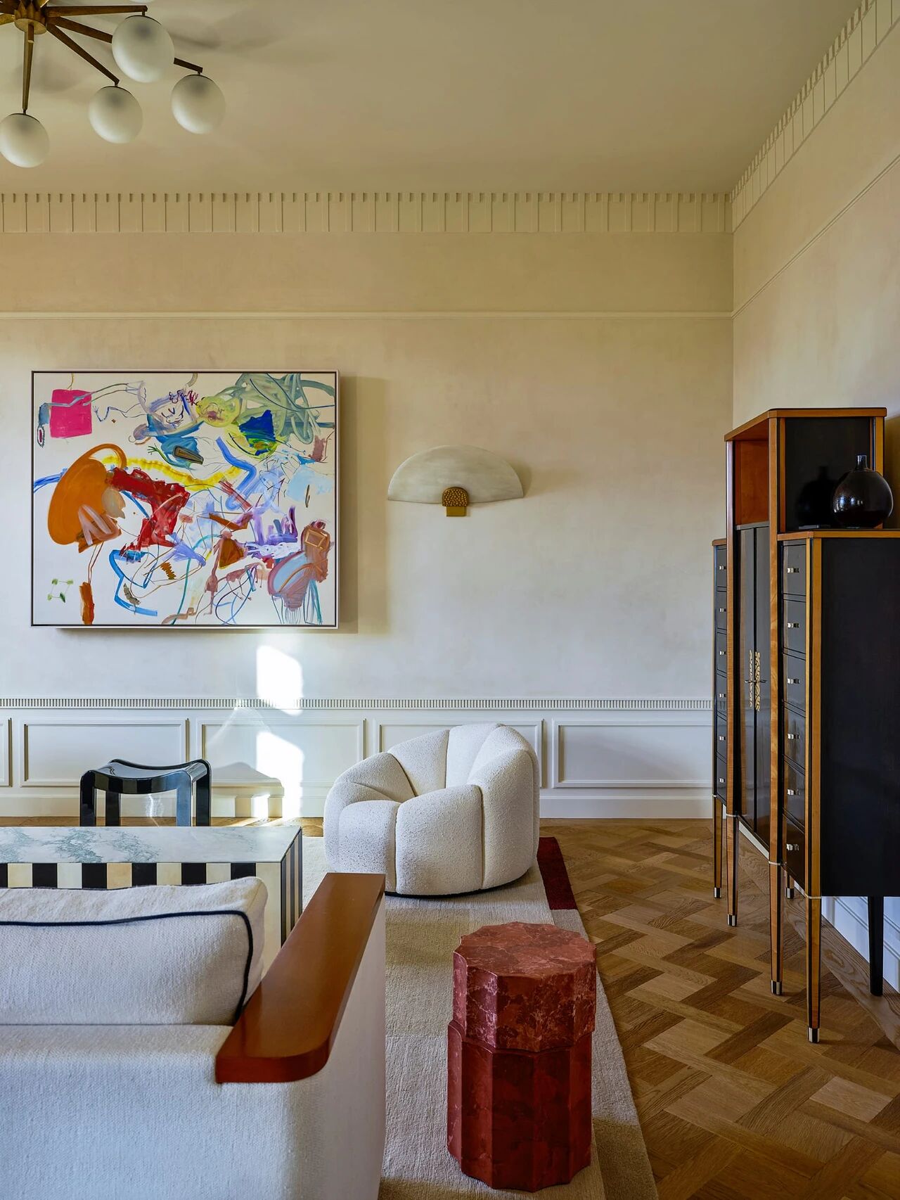 Henri Martin住宅丨法国巴黎丨Rodolphe Parente-9