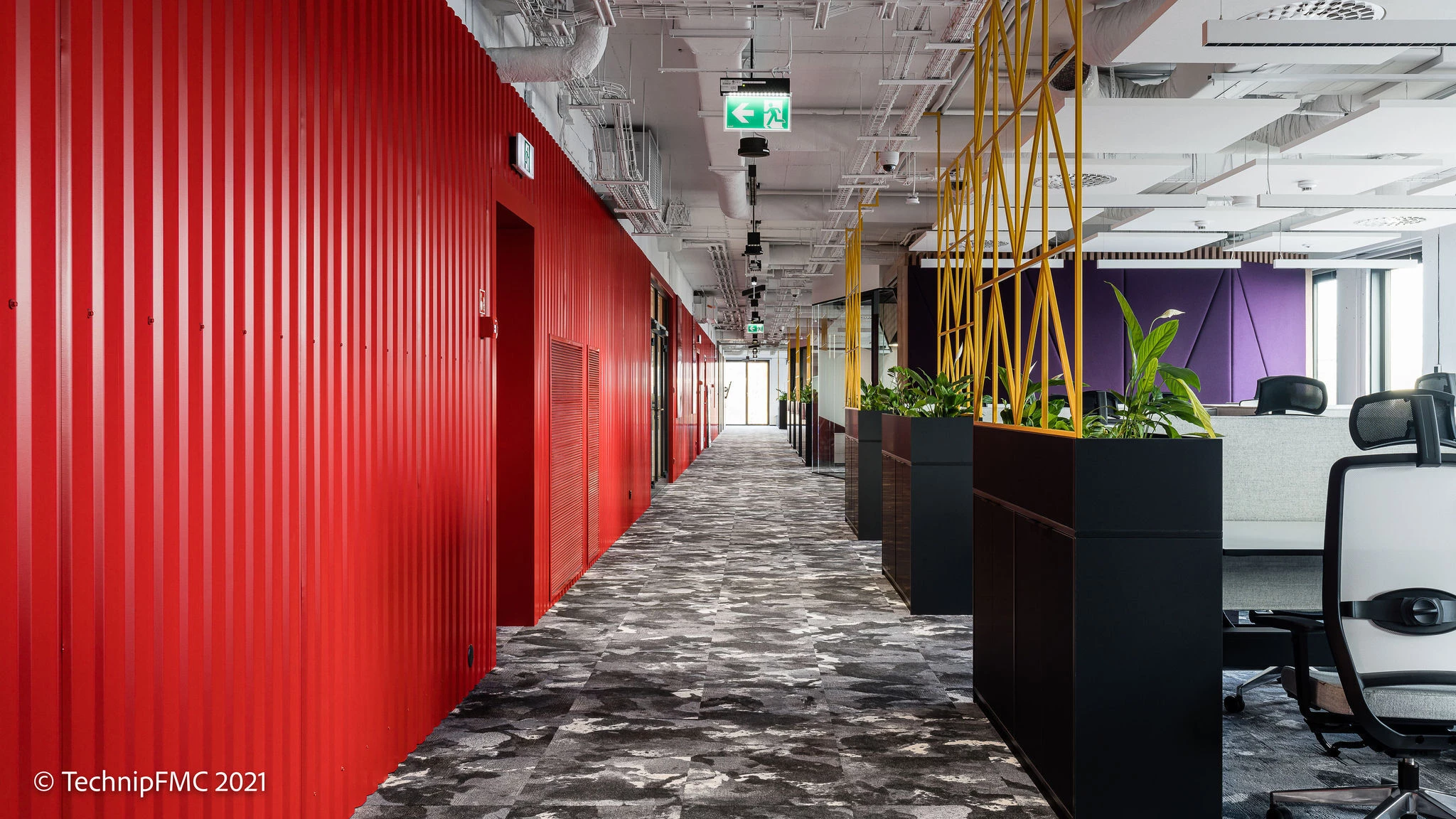 Technip FMC 水下世界办公室丨波兰克拉科夫丨The Design Group-48