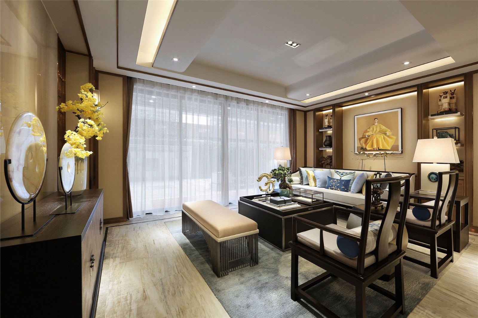 莆田正荣府样板房中式叠排户型-6