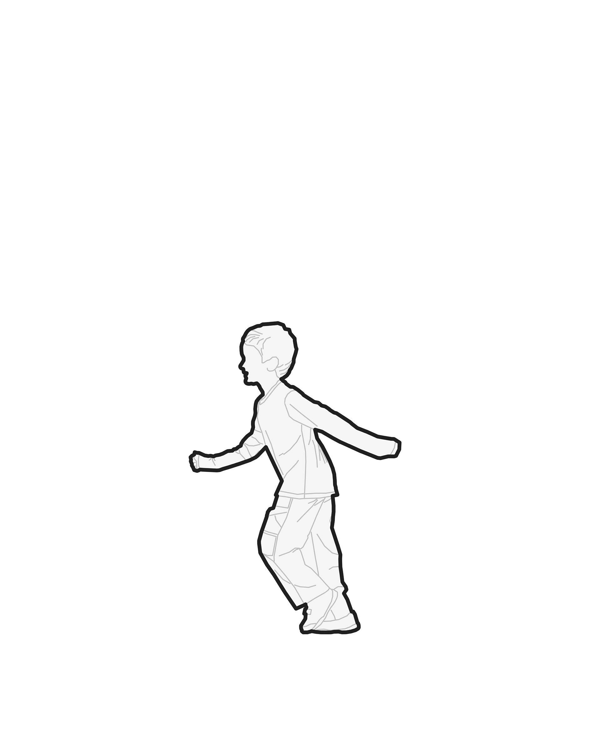 Revit人物轮廓族集-24