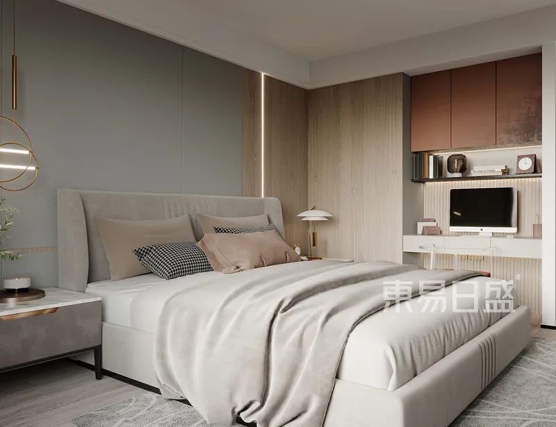 220㎡现代私宅设计，与光同辰，流动、交互的生活空间-68