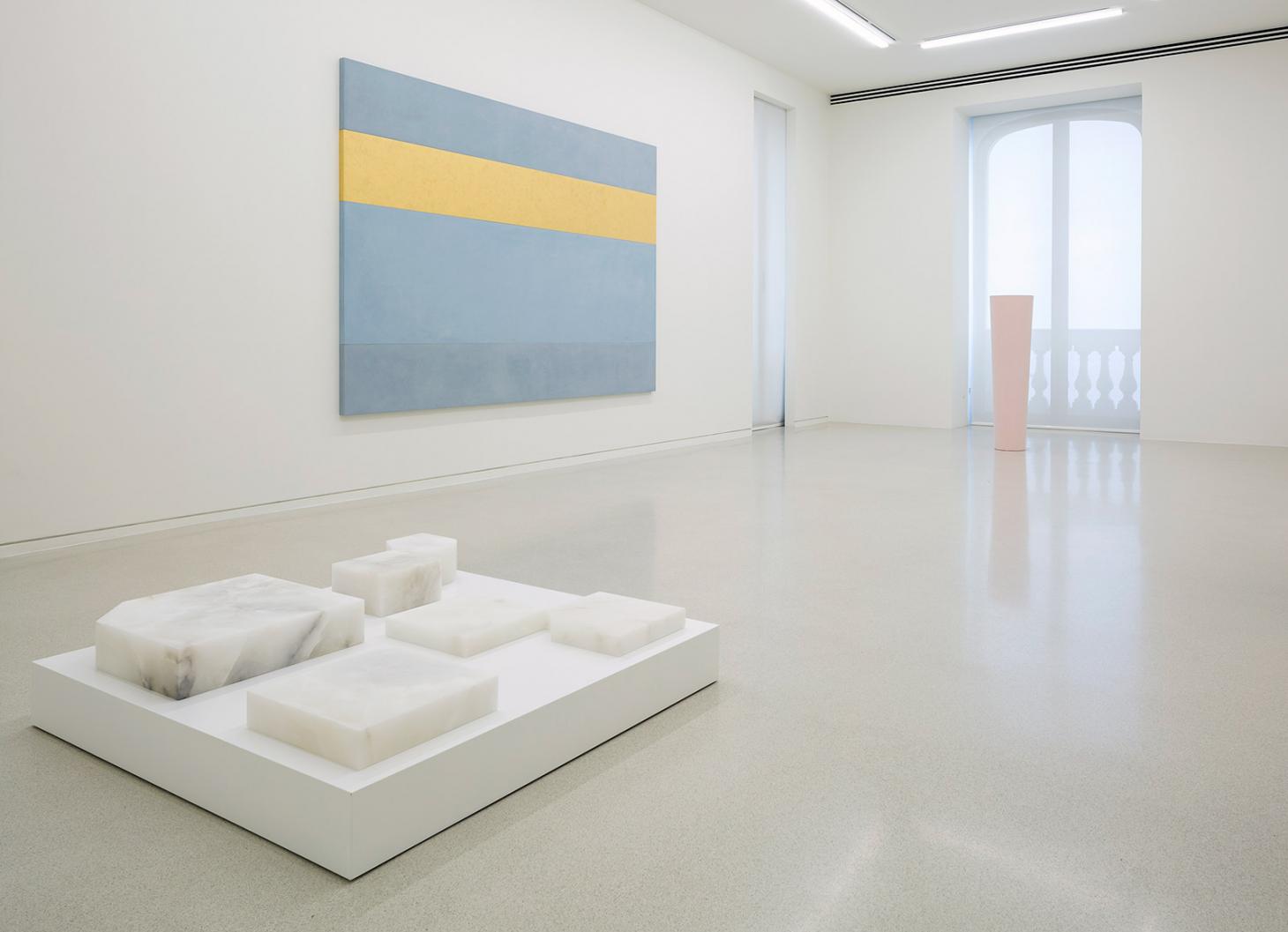 蓝粉灰的寂静之美 | Ettore Spalletti 作品展-13