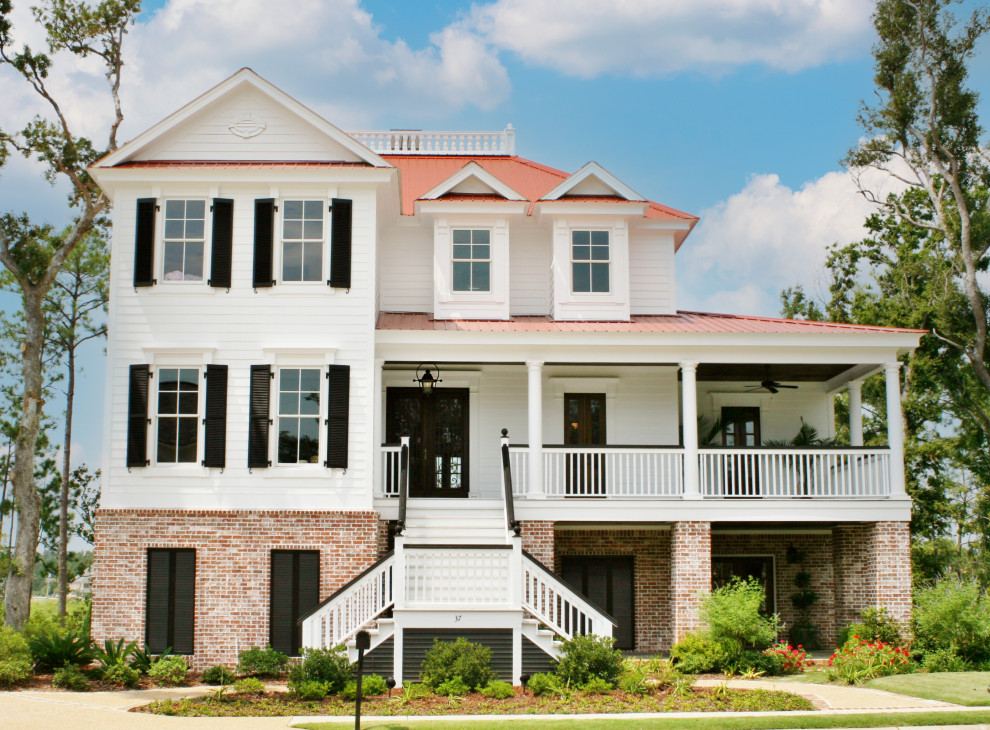 丨美国格尔夫波特丨Bob Chatham Custom Home Design-3