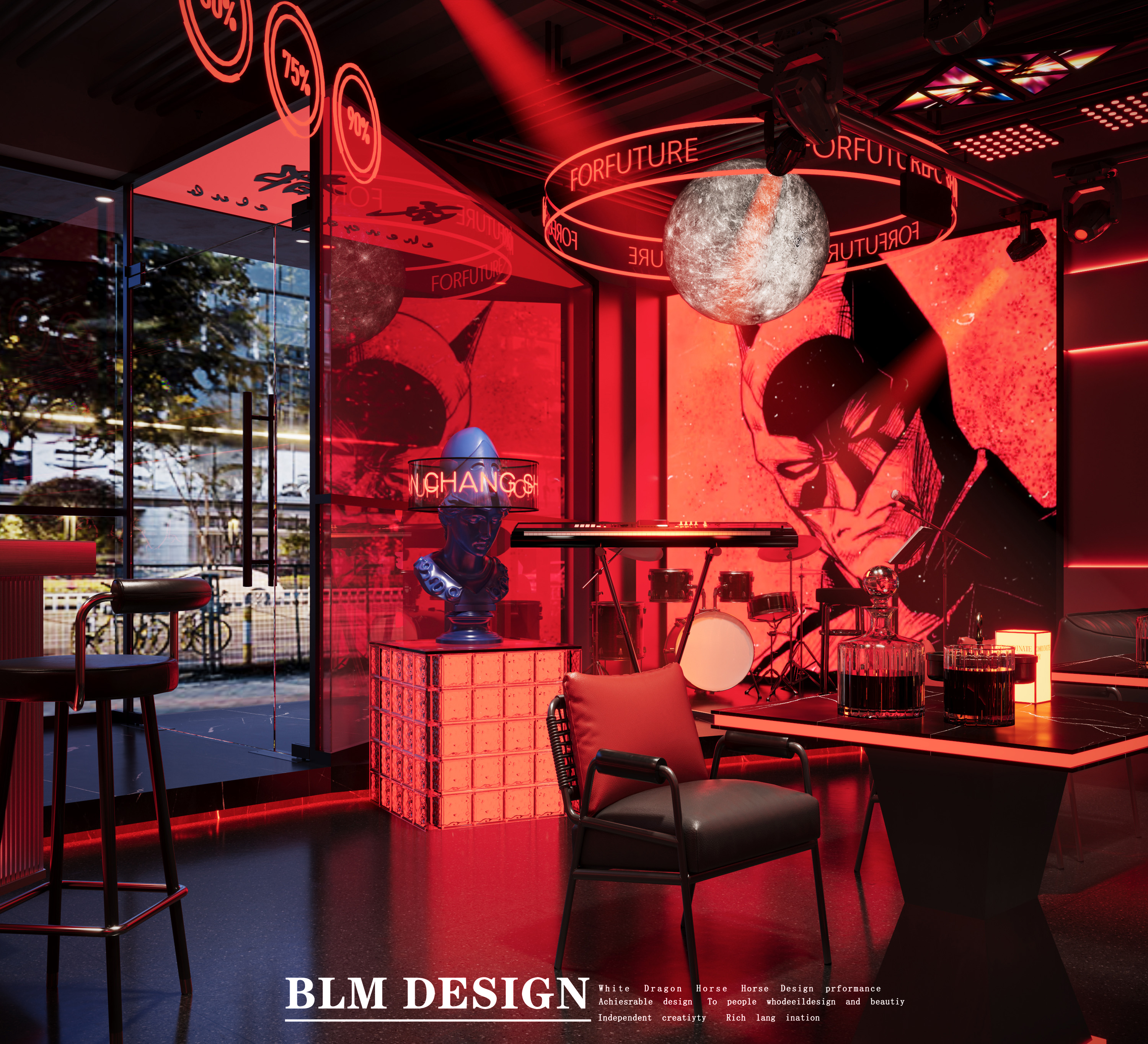 酒吧效果图案例-1