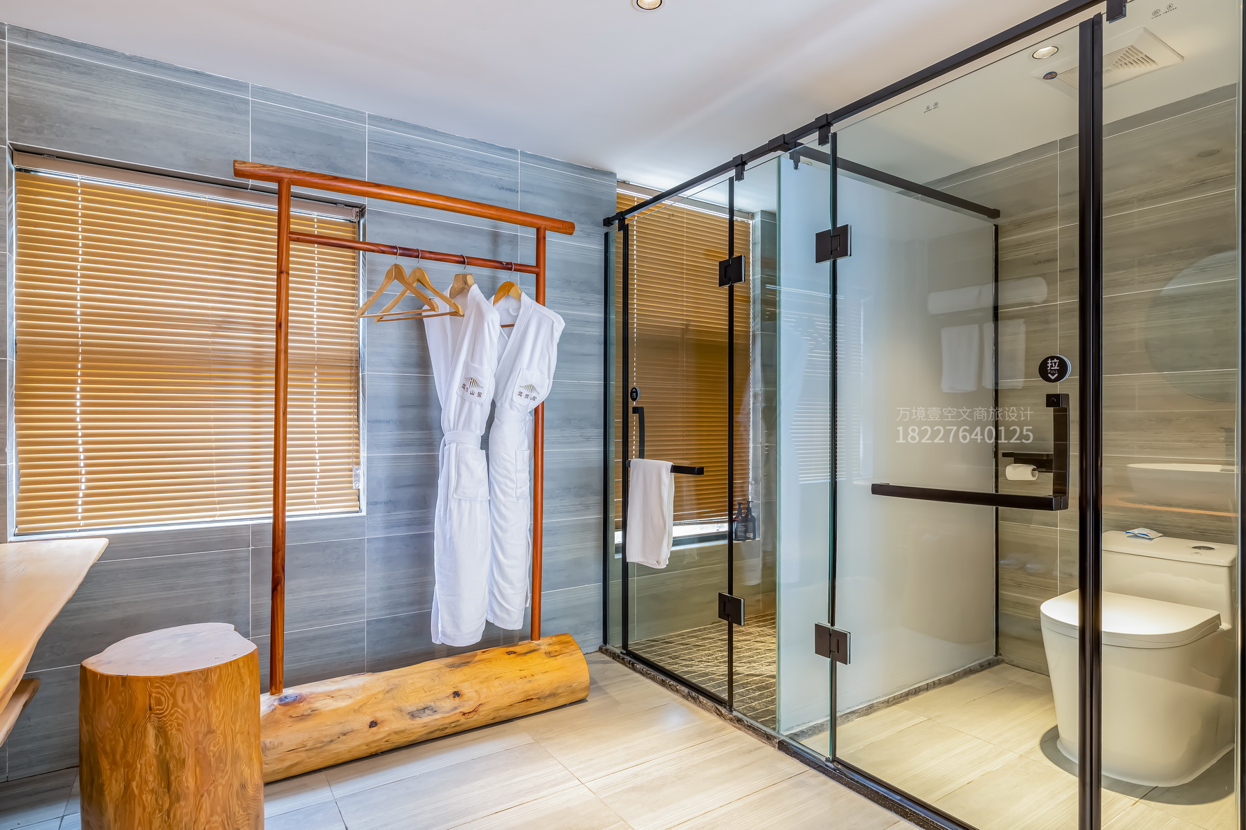 万境壹空悠哉山居温泉民宿空间设计-16