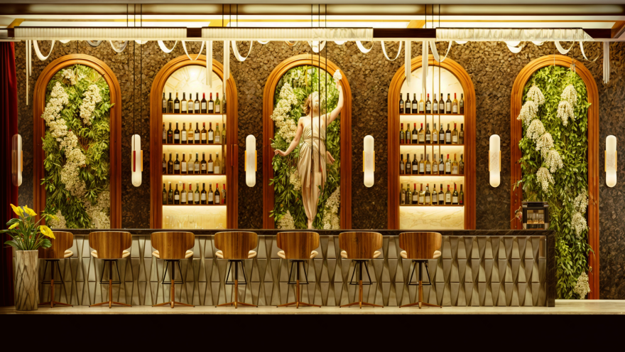 Hotel Reyna Margarita 首层室内设计提案-7