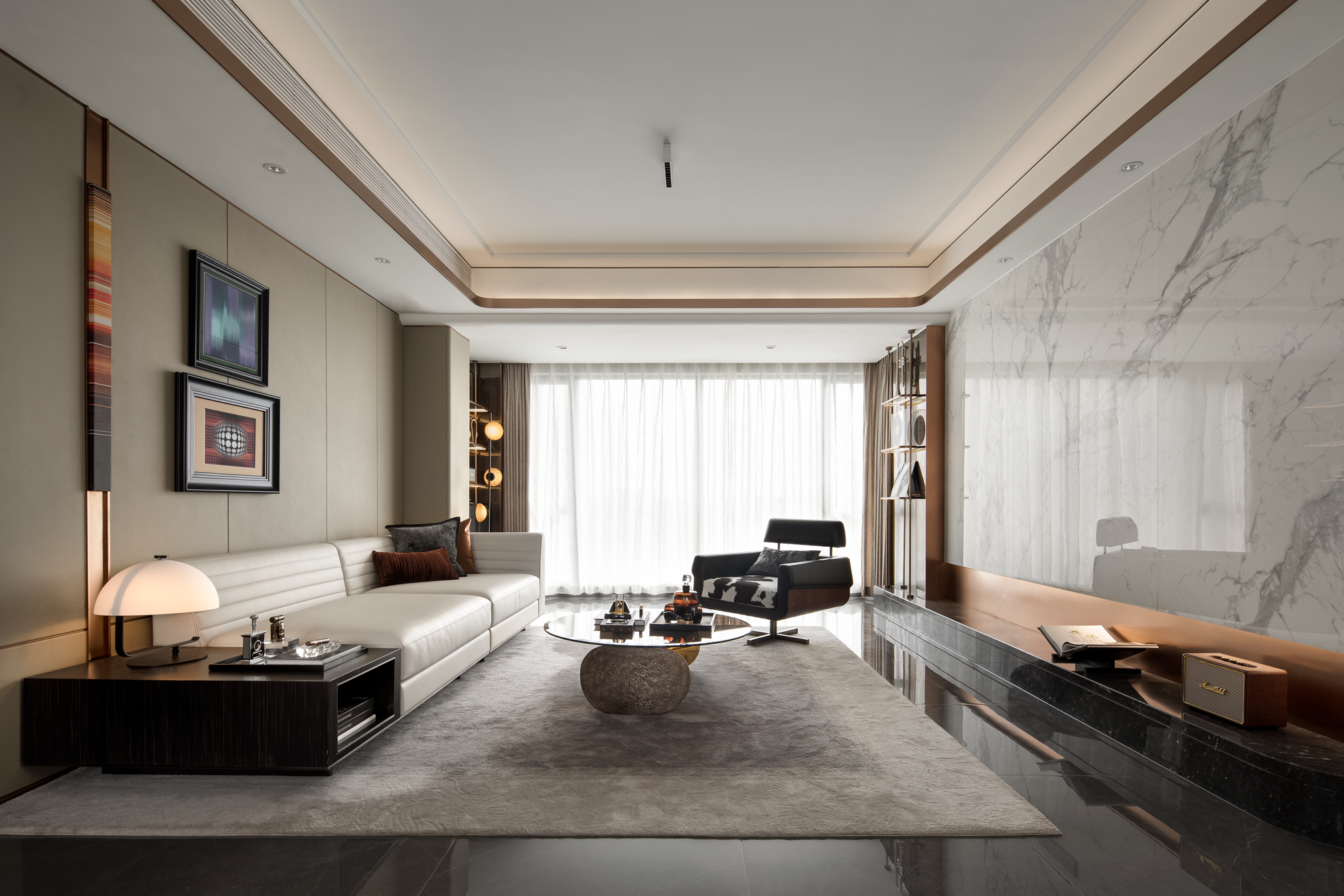 顺德海心明月样板间丨中国佛山丨深圳GNU金秋设计-16